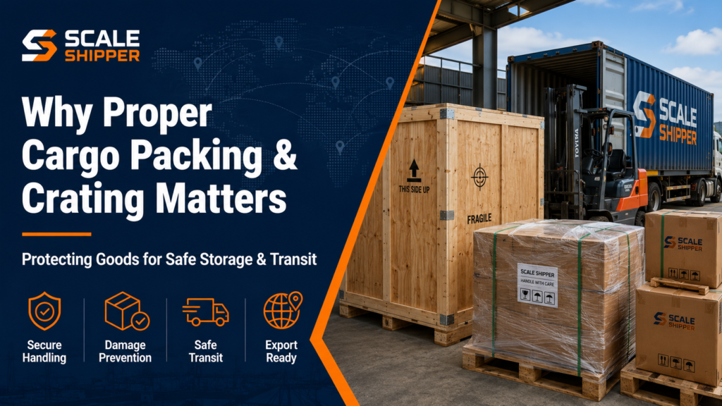The Importance of Proper Cargo Packing and Crating in Logistics