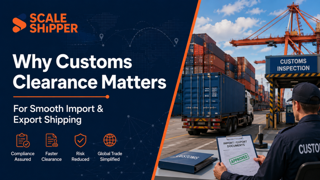 Why Customs Clearance?